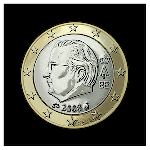 1 € - Albert II b - (2008)