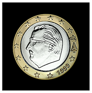 1 € - Albert II a