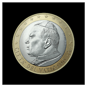 1 € - Jean-Paul II