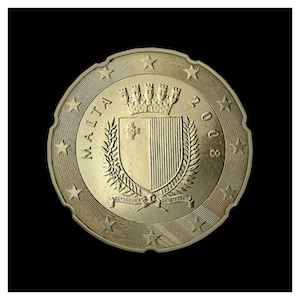 20 ¢ - Coat of Arms of Malta