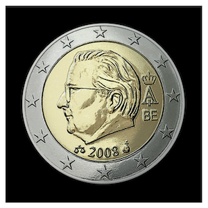 2 € - Albert II b - (2008)