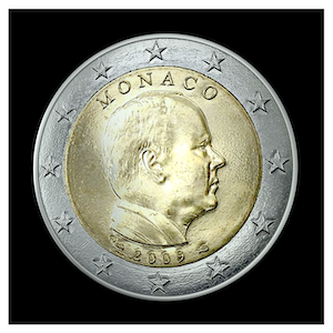 2 € - S.A.S The Prince Albert II