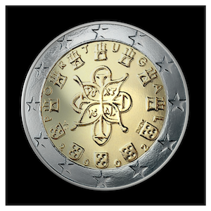 2 € -  Le sceau royal de 1144