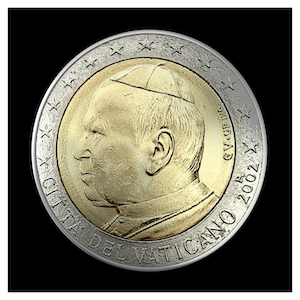 2 € - Jean-Paul II