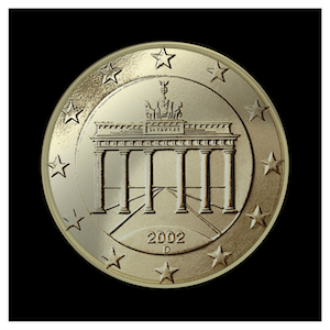 50 ¢ - Brandenburg Gate