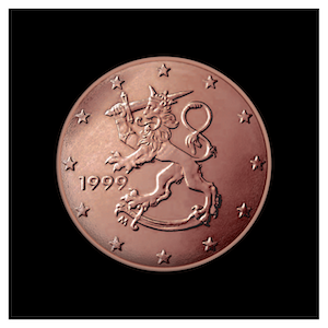 5 ¢ - Heraldic Lion