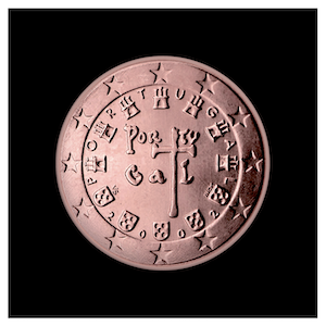 5 ¢ -The first royal seal of 1134